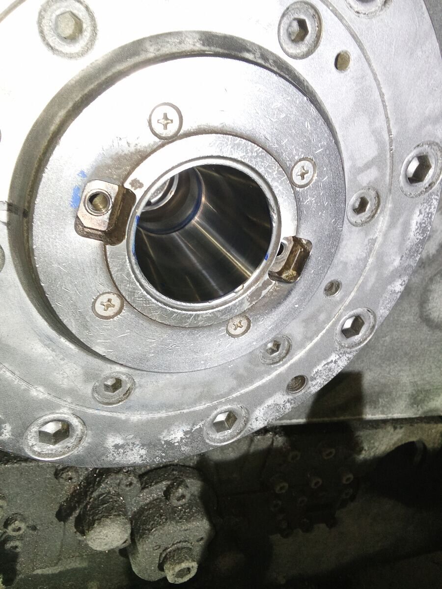 Doosan DNM 5700 – vpenjalni konus vretena, Po obnovi