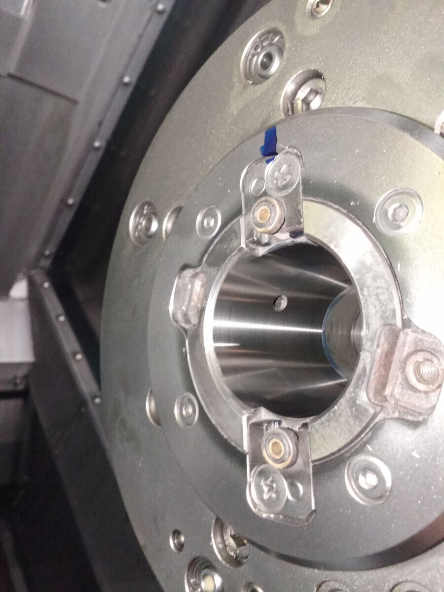 DMG Mori NH 5000 – vpenjalni konus vretena, Po obnovi