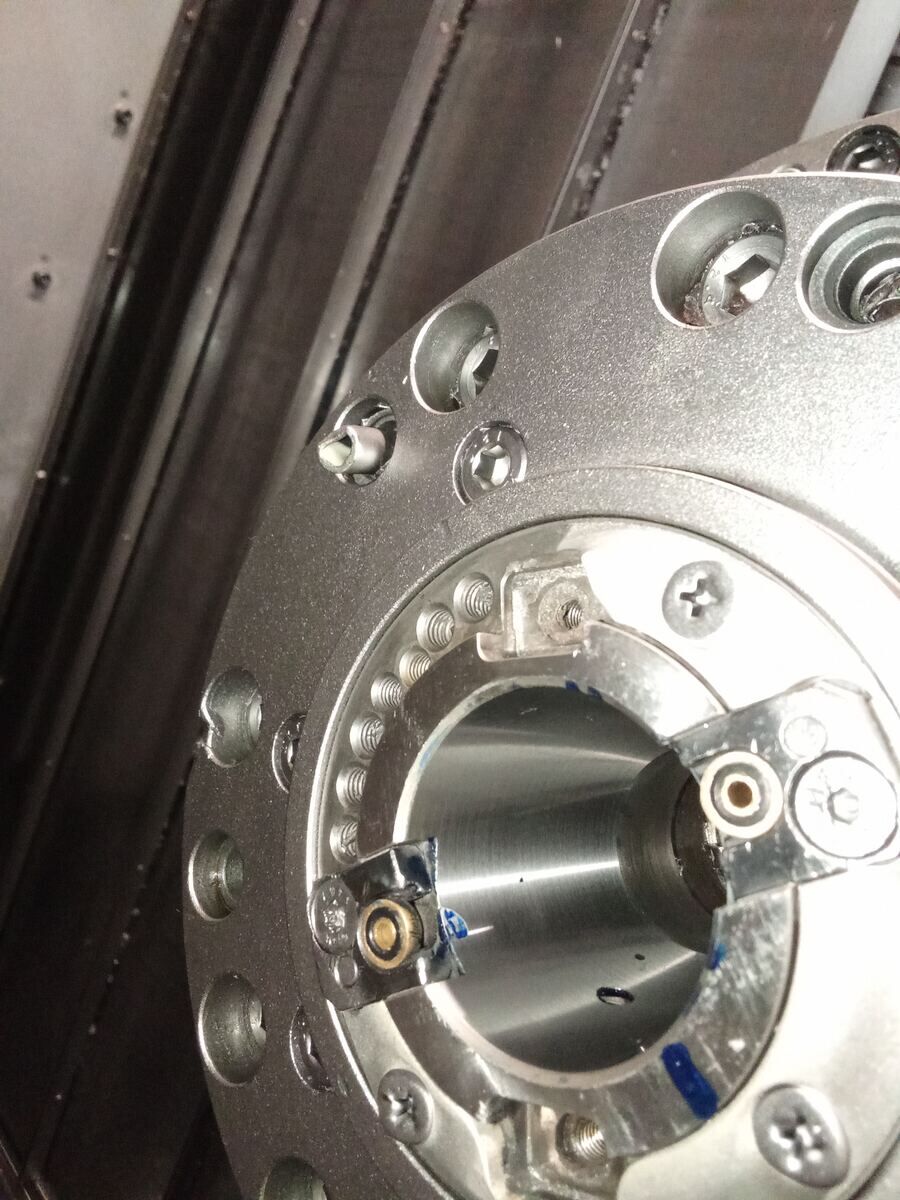 DMG Mori NH 5000 – vpenjalni konus vretena, Po obnovi